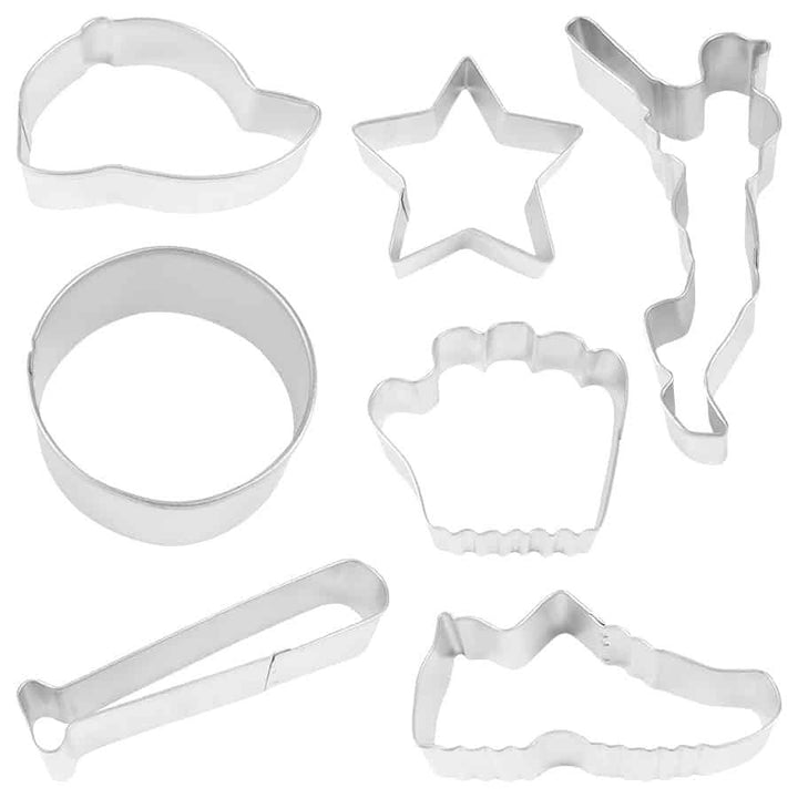 Baseball 7 PC Cookie Cutter Set