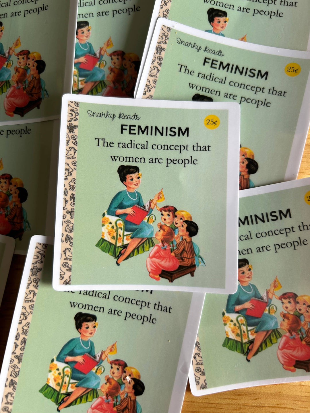 "Feminism, The radical concept that women are"