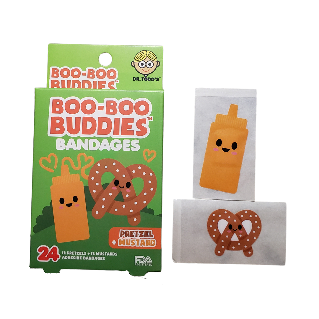 Pretzel and Mustard Bandages
