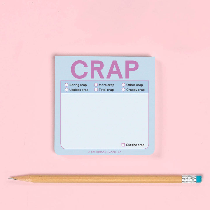 Crap Sticky Note (Pastel Version)