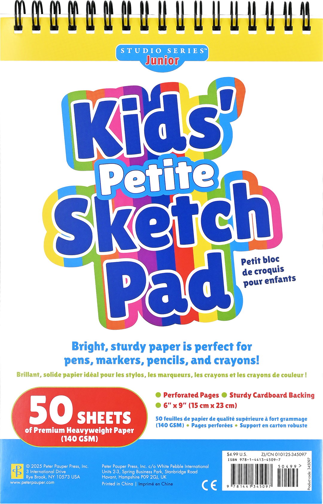 Studio Series Jr. Kids' Portable Sketch Pad
