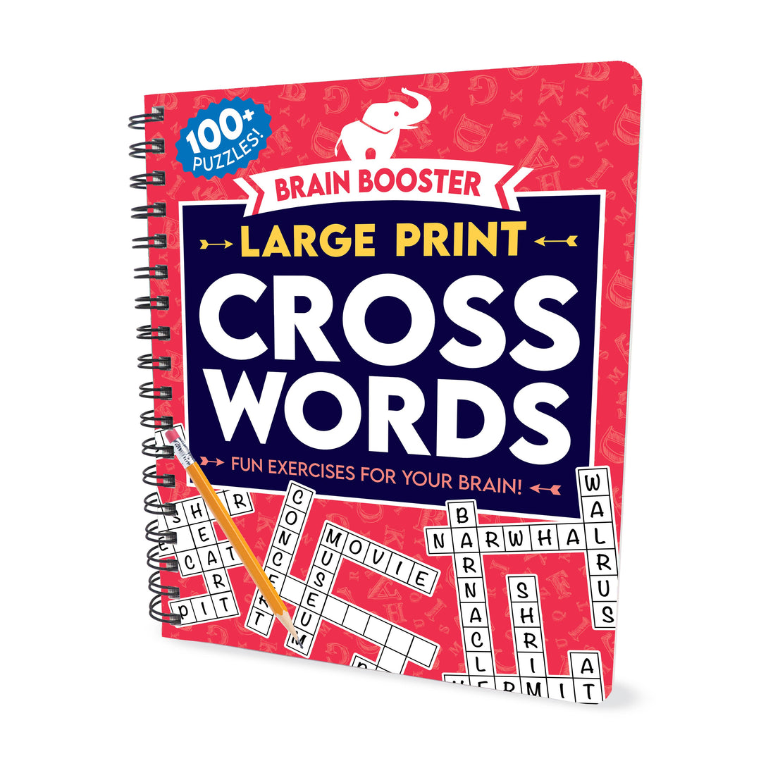 Brain Boosters - Large Print Crosswords
