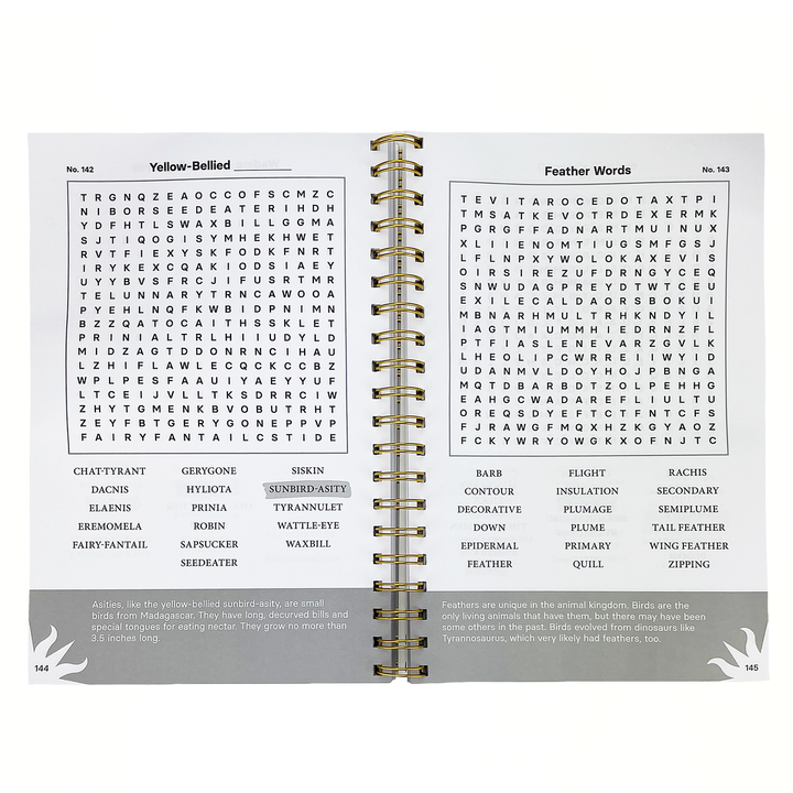 Smithsonian Word Search Birds of World Feathers and Flight