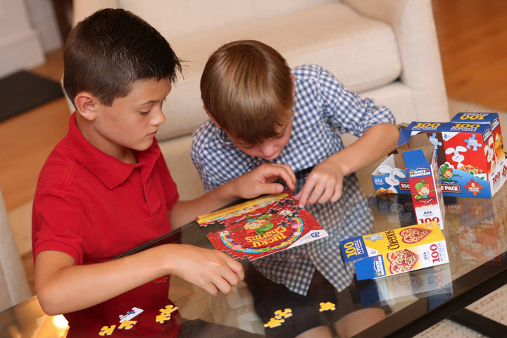 Mini Cereal Boxes (1363pz) - 100 Piece Jigsaw Puzzle