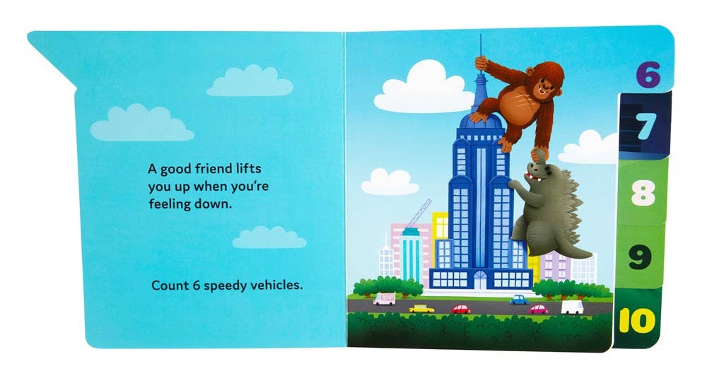 Godzilla vs Kong: Sometimes Friends Fight (Board Book)