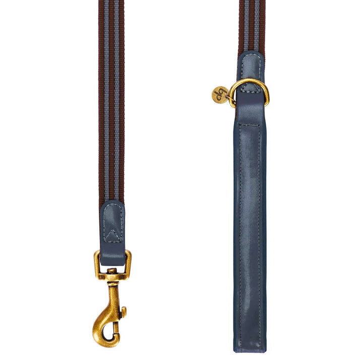 Full Grain Leather & Polyester Dog Leash