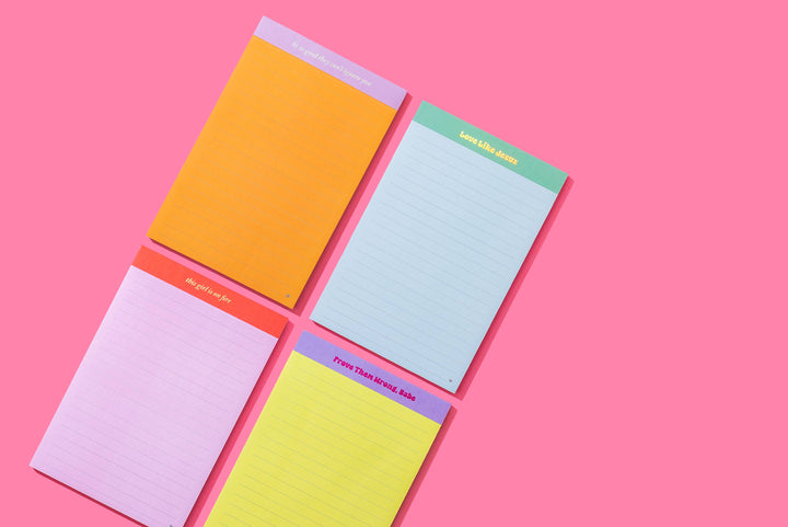 List Pad - "This Girl is on Fire"