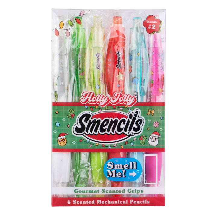 Mechanical Scented Pencils - Holly Jolly (6-pack)