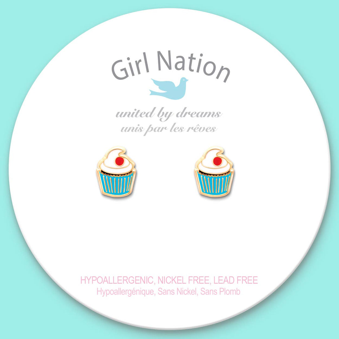 Cupcake Cutie Stud Earrings