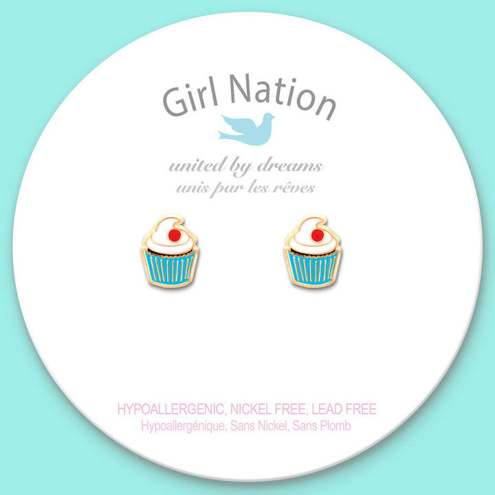 Cupcake Cutie Stud Earrings