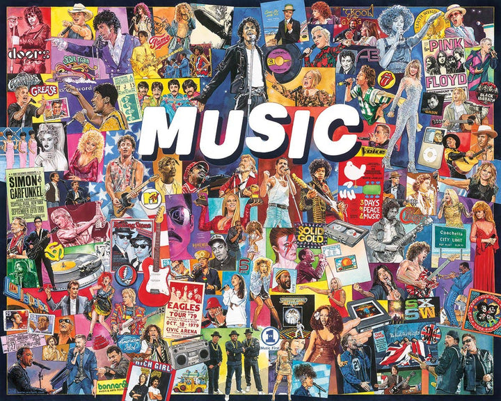 Music (1464pz) - 1000 Piece Jigsaw Puzzle