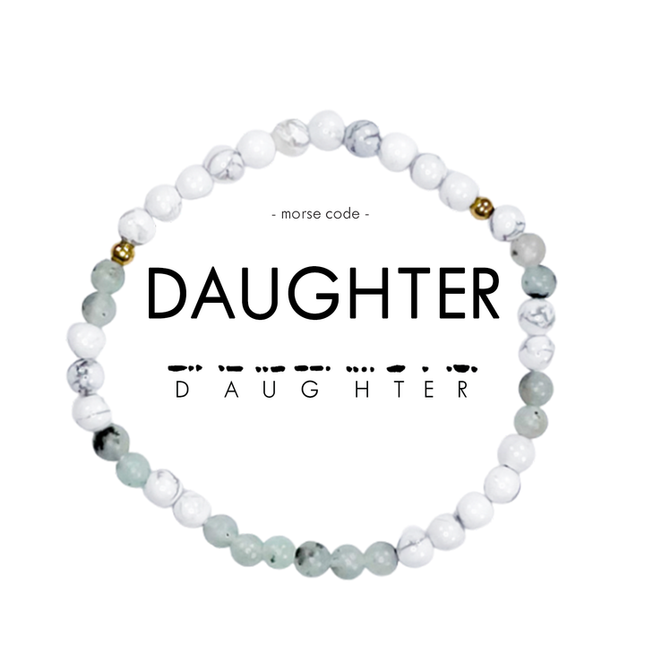 Morse Code Bracelet | DAUGHTER