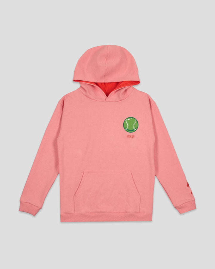 Bubbles and Doubles Hoodie (Walk-Off Watermelon) - Youth