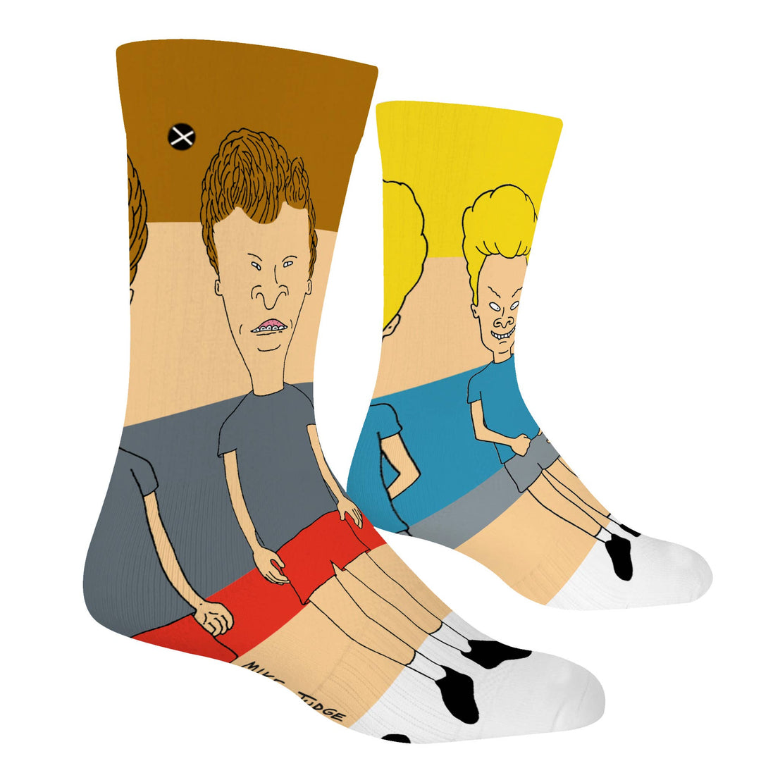 Beavis & Butthead 360 - Mens Crew Straight