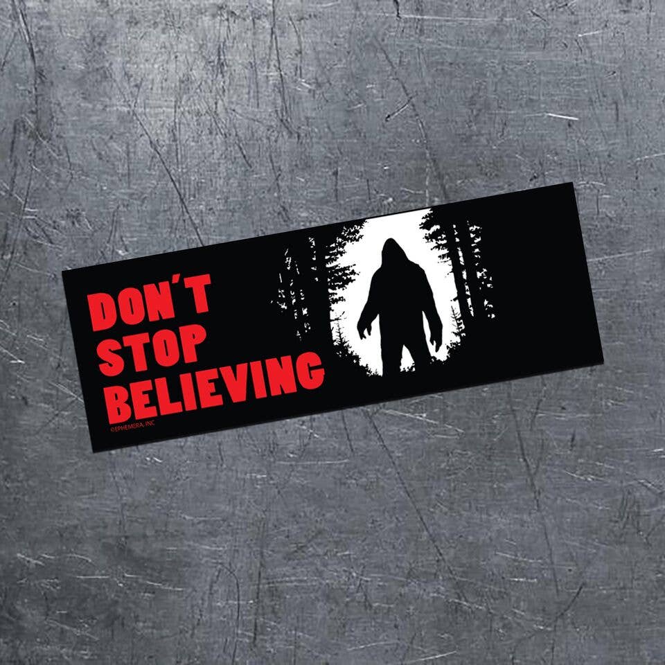 Bigfoot Believing Car Magnet