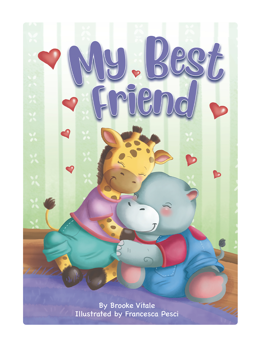 My Best Friend- Children's Padded Board Book