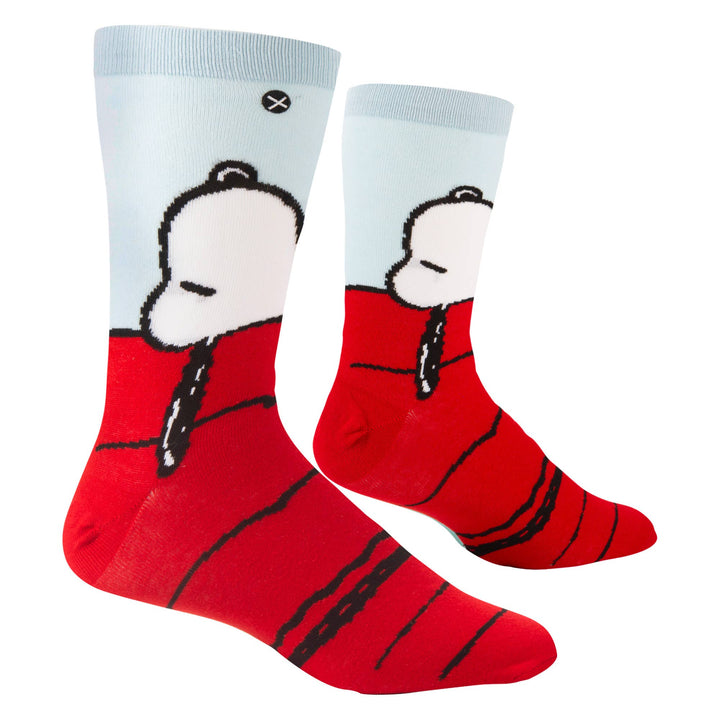 Snoopy & Woodstock - Mens Crew Straight