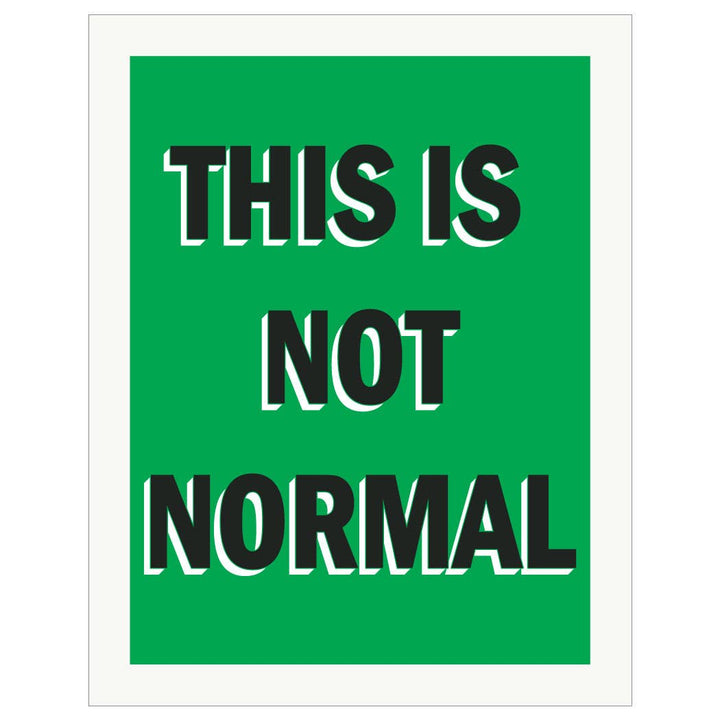 2.5'' x 3.5'' This Is Not Normal Magnet