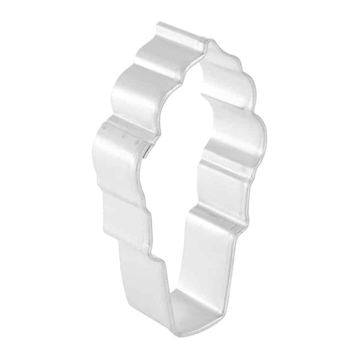 Ice Cream Cone Cookie Cutter 4" Carded
