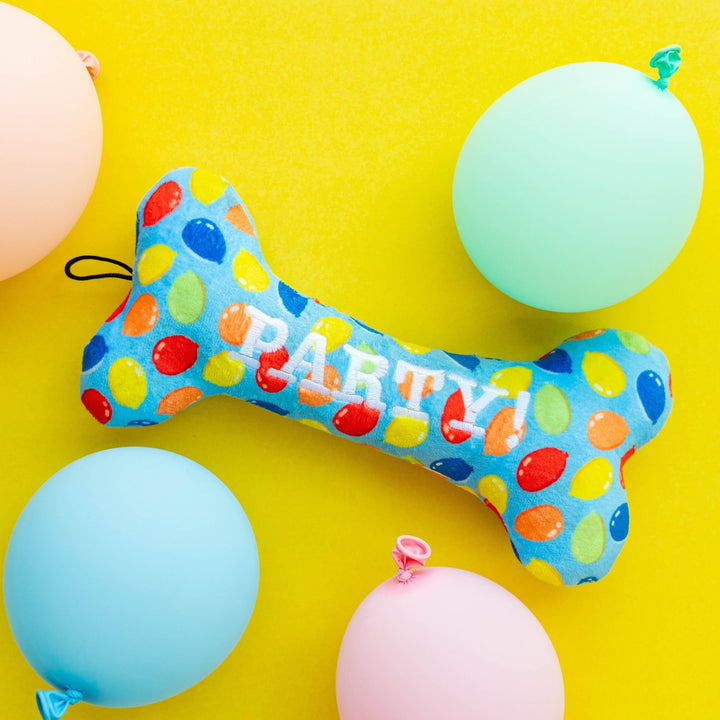 Party Time Bone Blue For Dogs