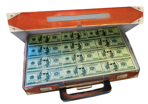 Briefcase Full Of Cash Gift Box