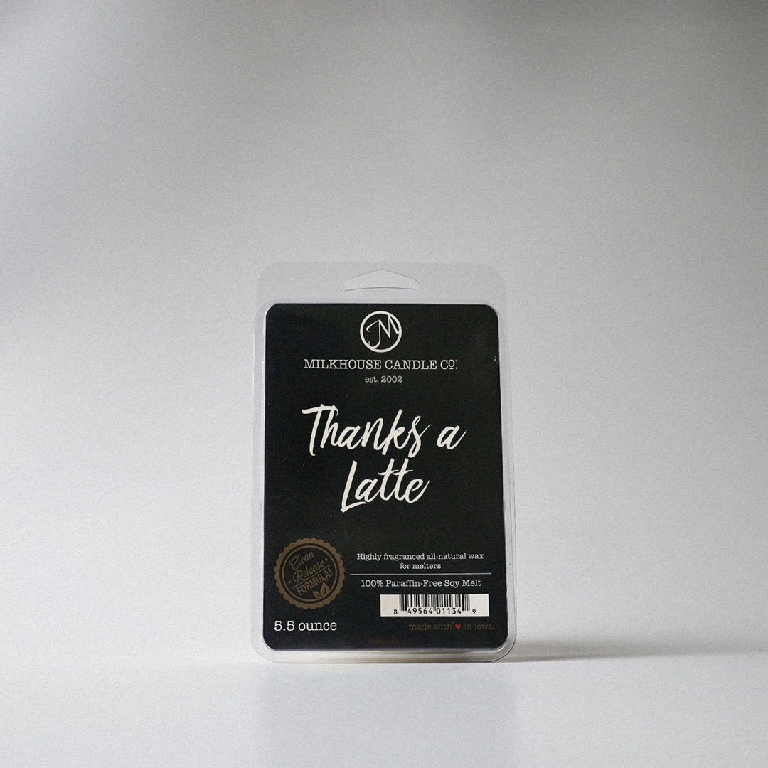 5.5 oz Wax Melts: Thanks a Latte