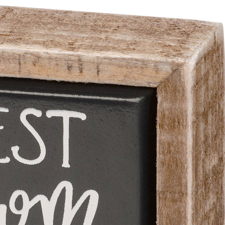 Best Mom Ever Box Sign Mini