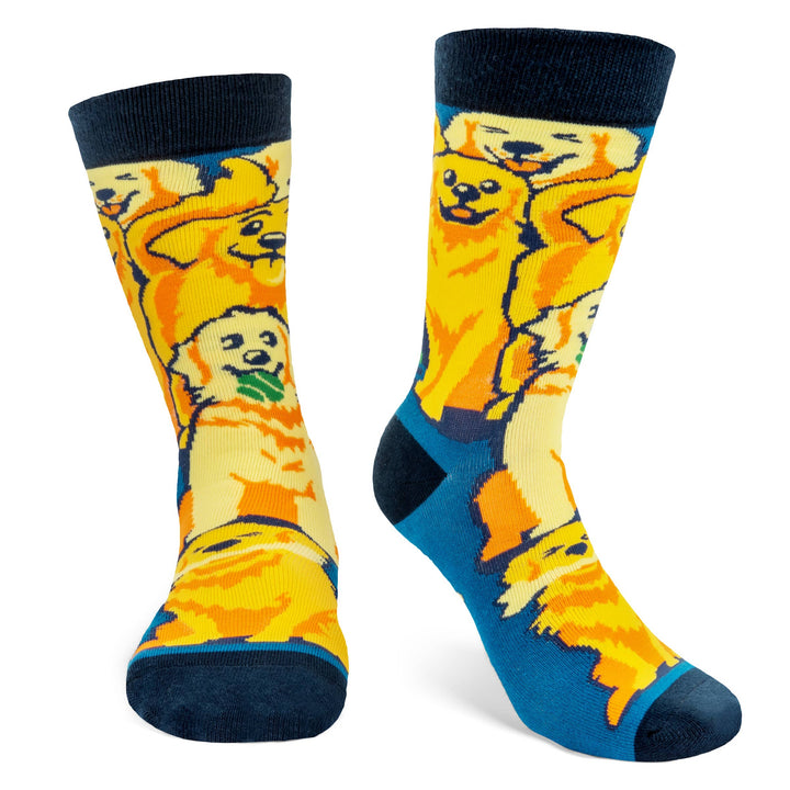 Life Is Golden (Golden Retriever) Socks