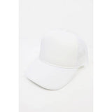 Kids Classic Foam Solid Trucker Hat