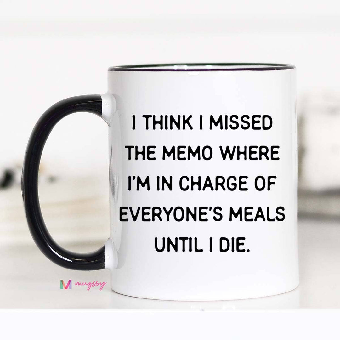 I Missed the Memo Mom Funny Coffee Mug, Funny Mom Mug