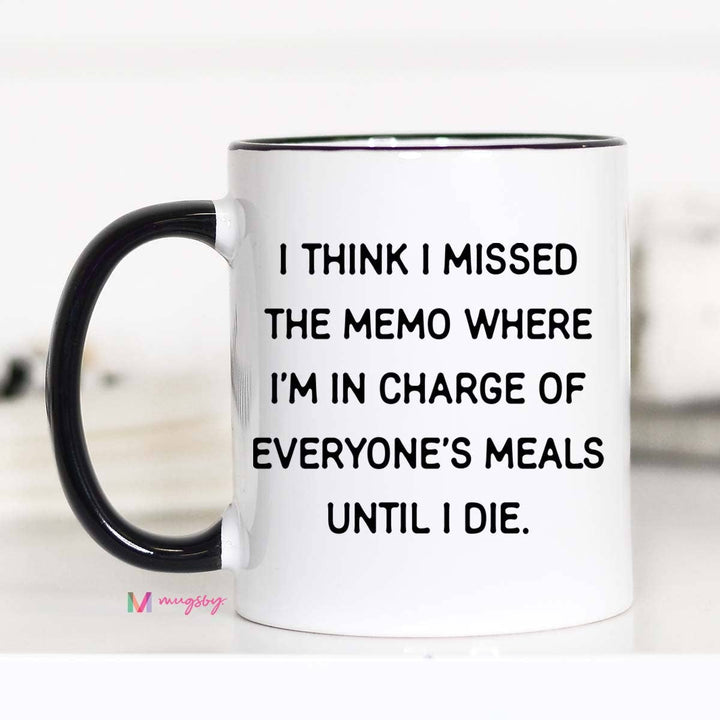 I Missed the Memo Mom Funny Coffee Mug, Funny Mom Mug