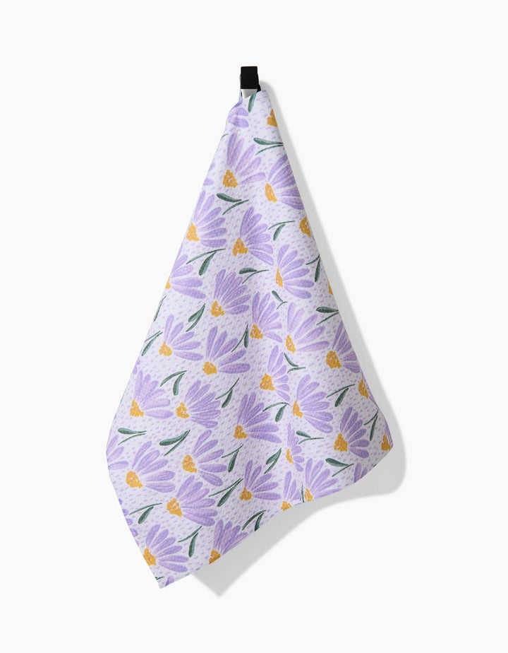 Upside Down Daisy Tea Towel