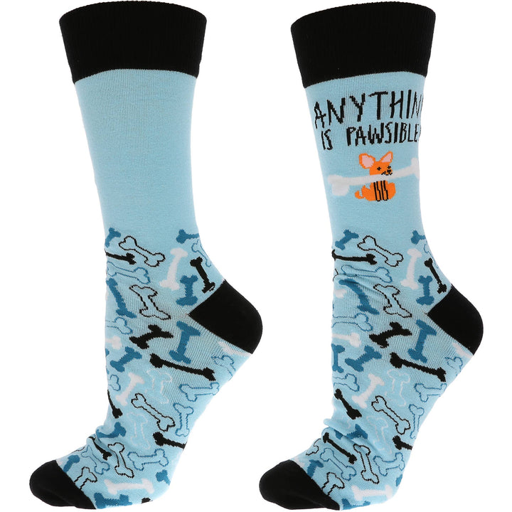 Pawsible - Unisex Crew Socks
Size: M/L