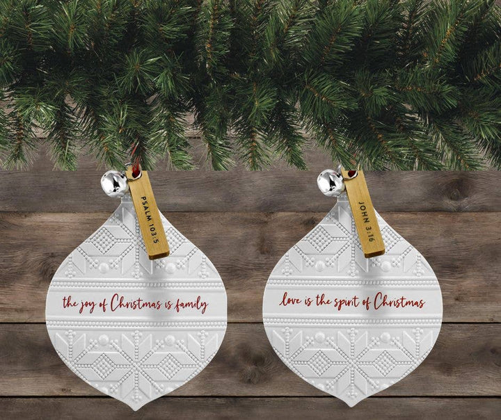 LCP Christmas Ornament Knit Joy Of Christmas