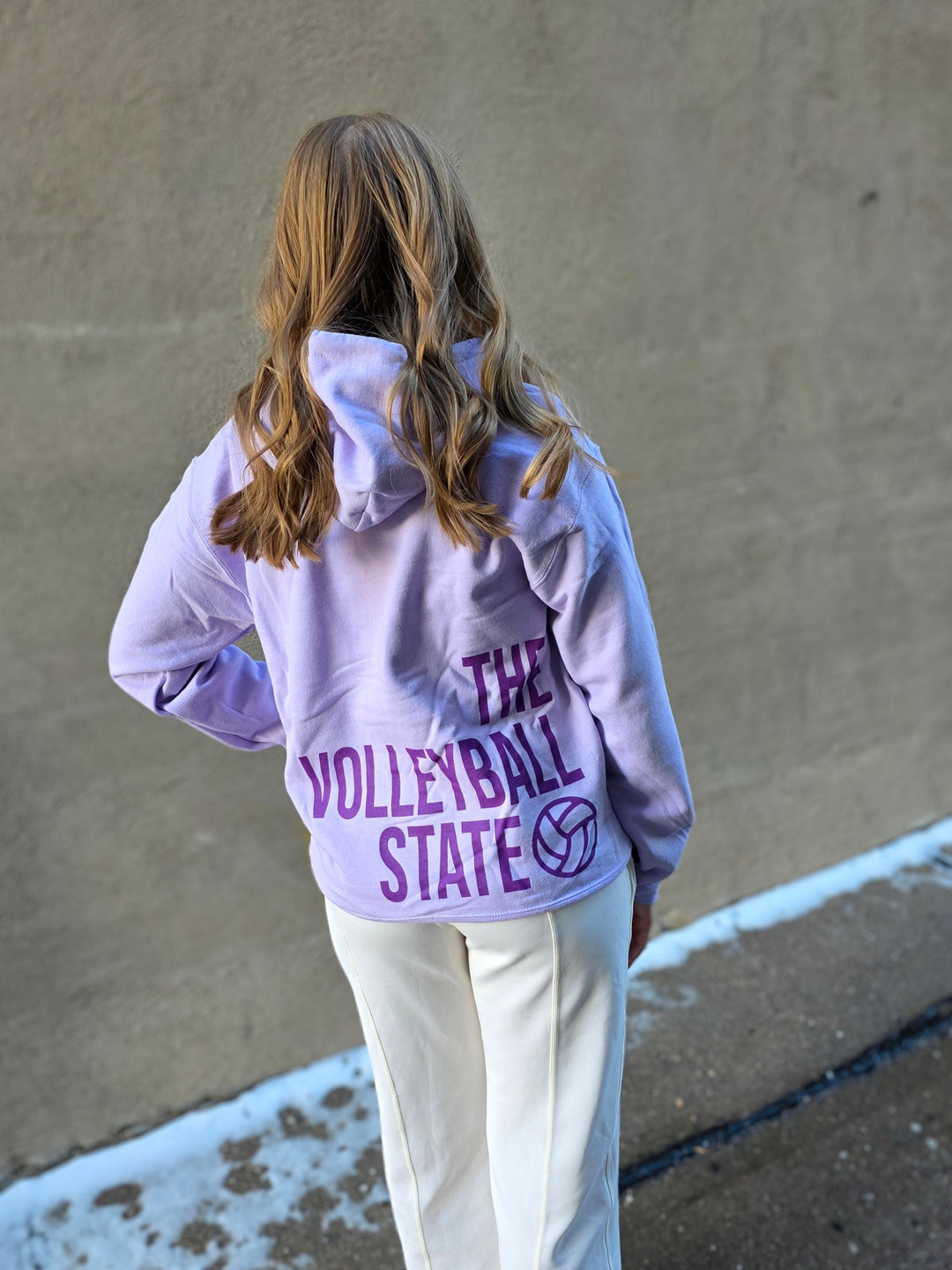 The Volleyball State Hoodie