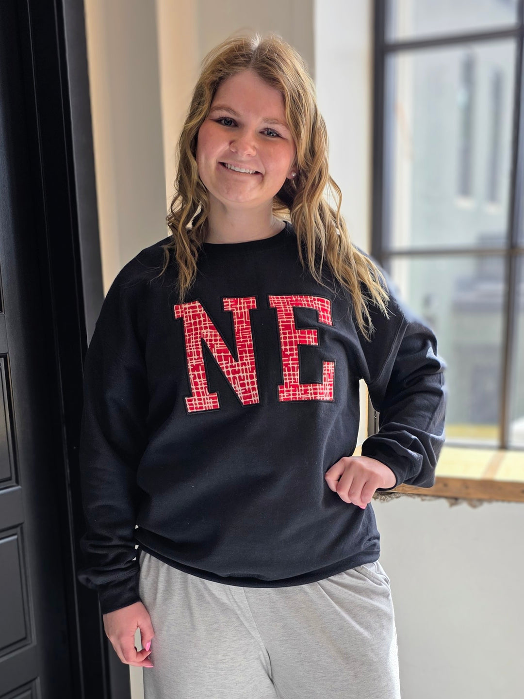 NE Snake Skin Sweatshirt