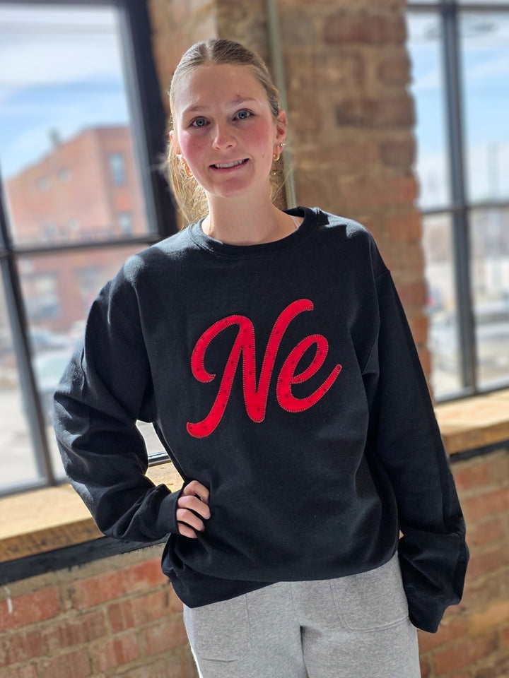 NE Small Polka Dot Sweatshirt