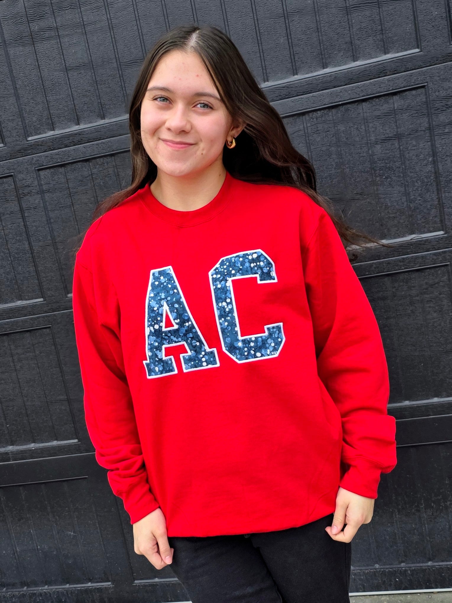 AC Red Sweatshirt – Small Town Famous