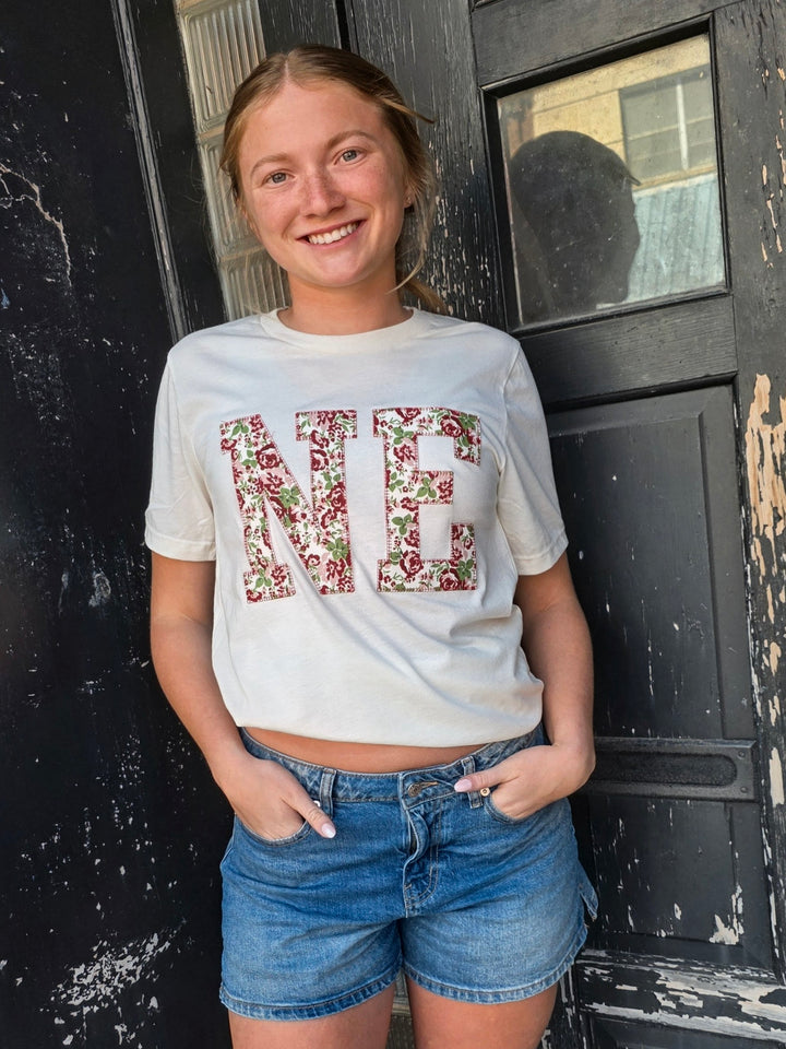 NE Floral T-shirt