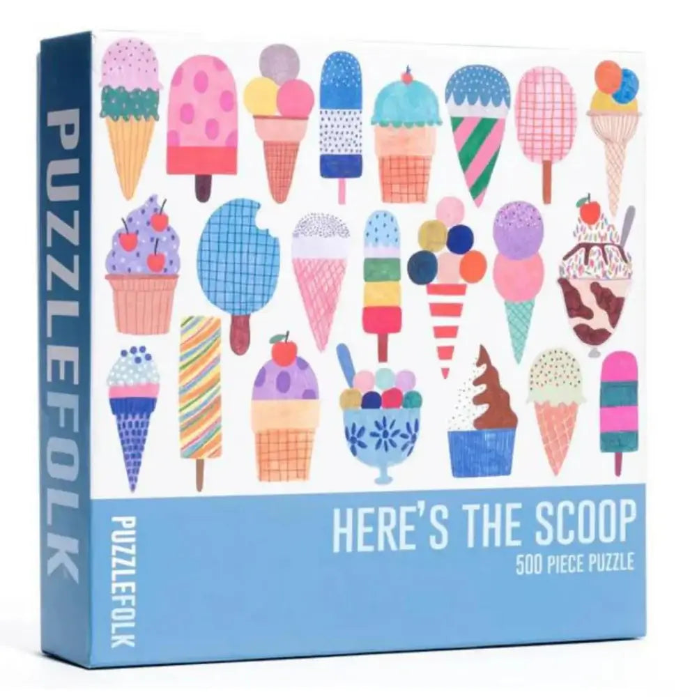 Here's The Scoop 500 Piece Puzzle