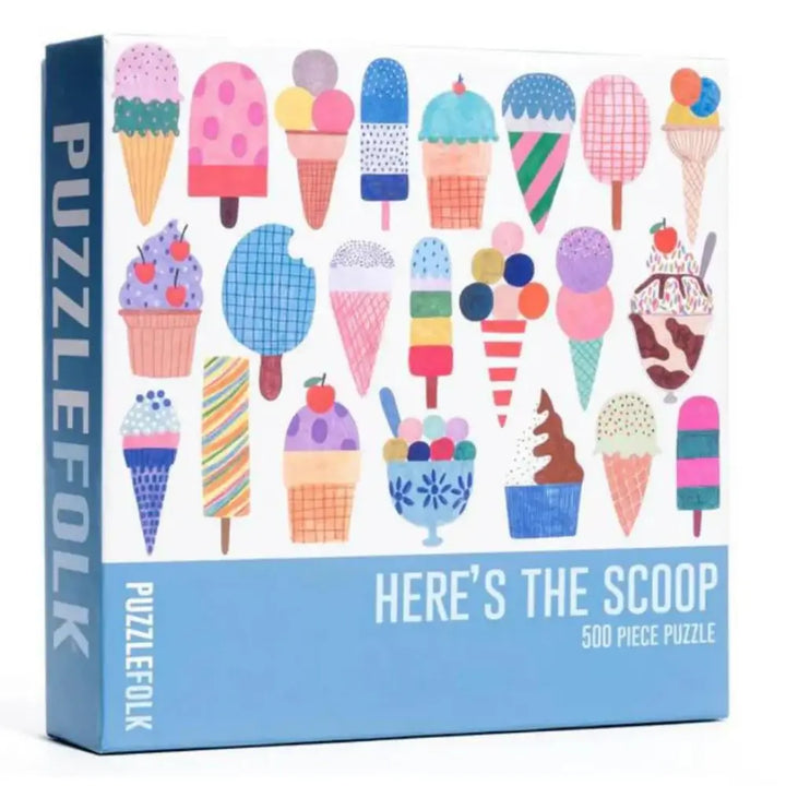 Here's The Scoop 500 Piece Puzzle