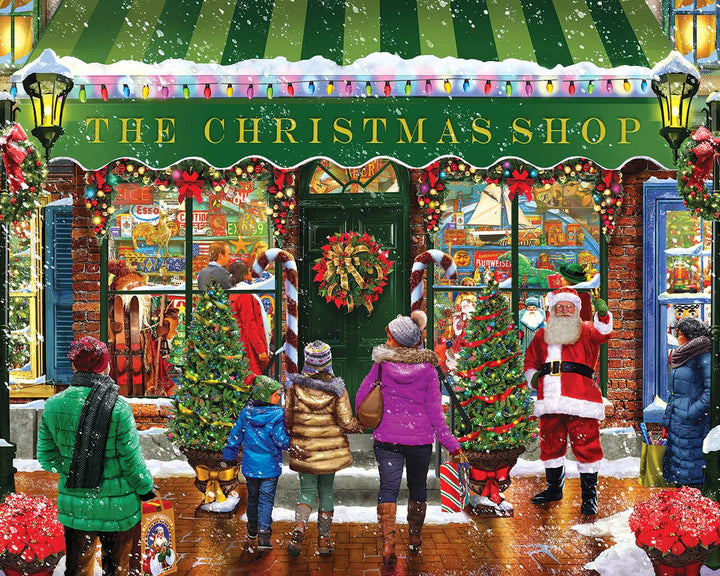 The Christmas Shop (1792pz) - 1000 Piece Jigsaw Puzzle
