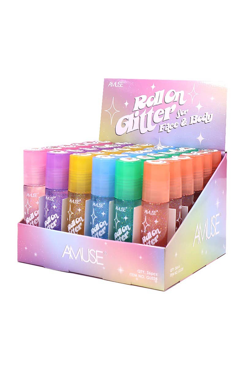 Amuse  Roll on Glitter for face & Body