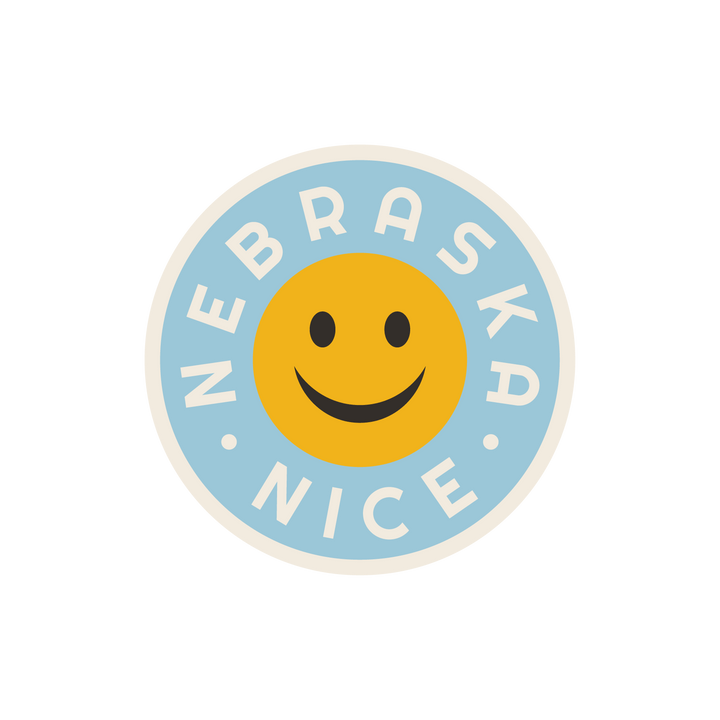 Nebraska Nice Sticker