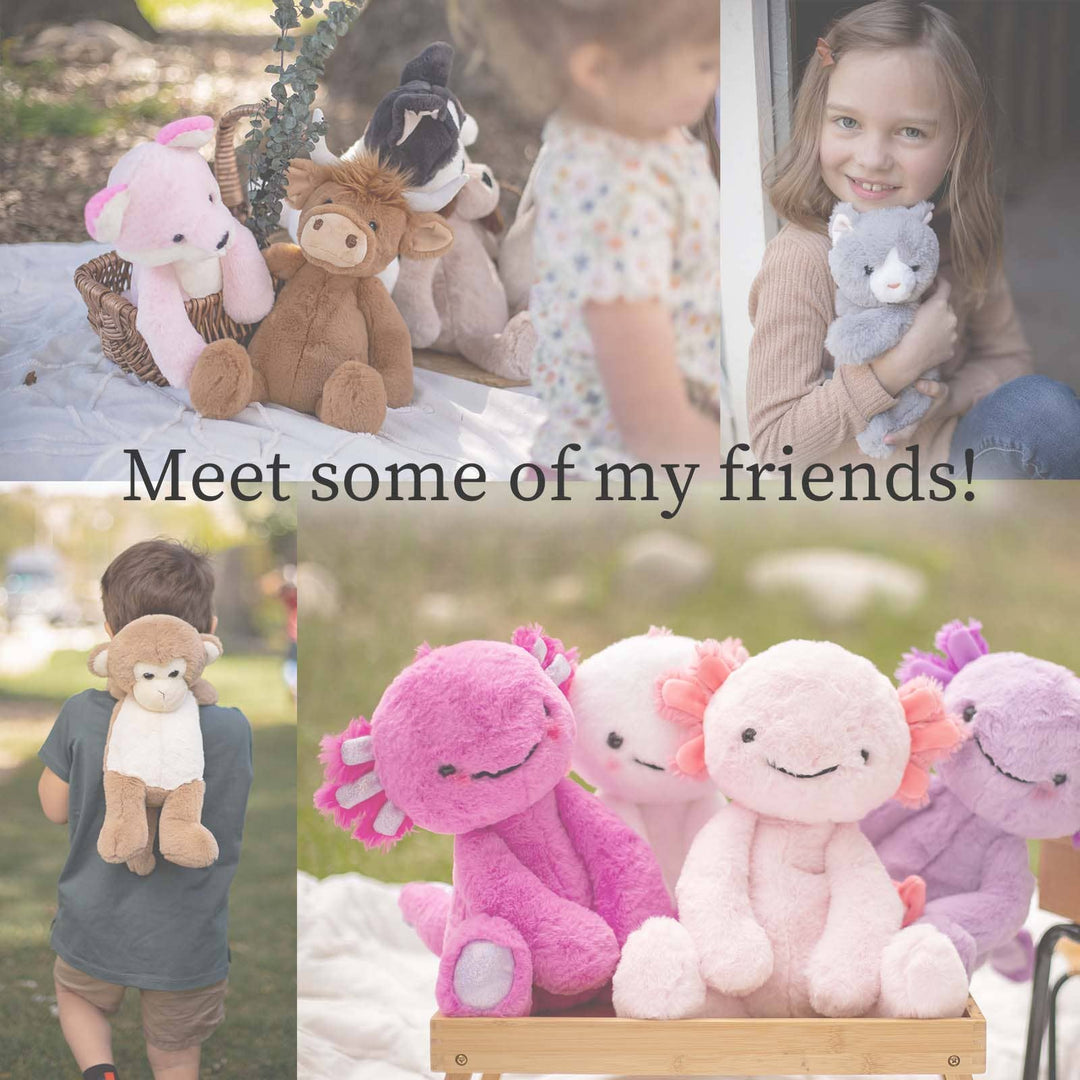 World's Softest Lushees 16" - Elephant Plushie for Kids