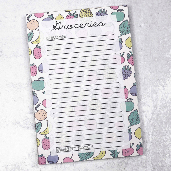 Groceries List Grocery Notepad