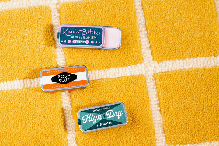 Salted Butter Creamy Lip Balm | Funny Old School Tin
