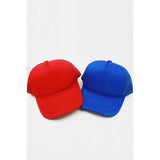 Kids Classic Foam Solid Trucker Hat