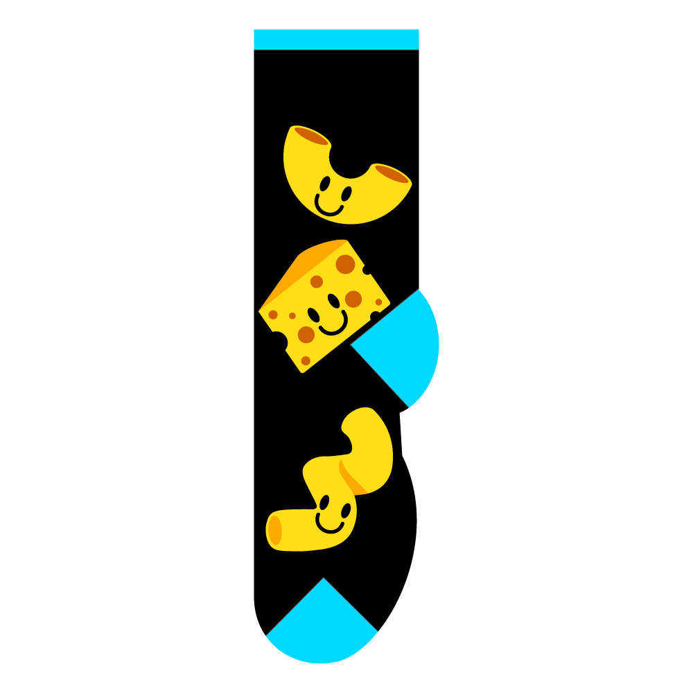 Mac N Cheese Socks