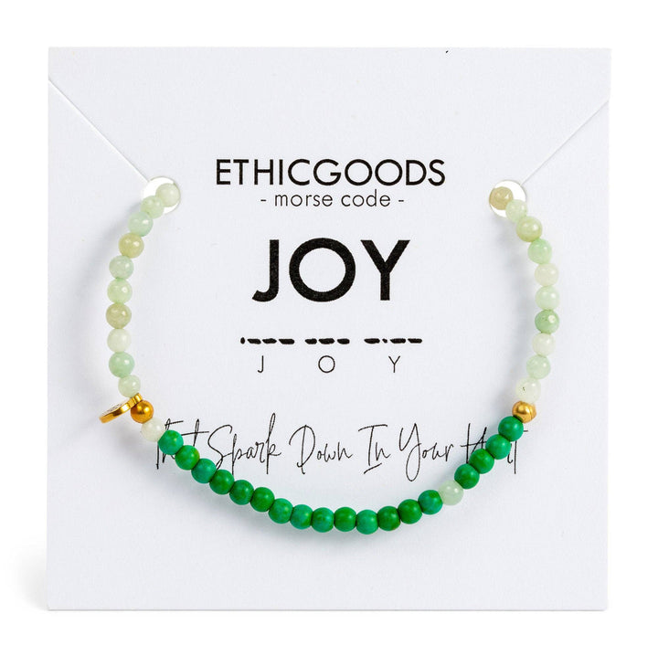 3mm Morse Code Bracelet | JOY